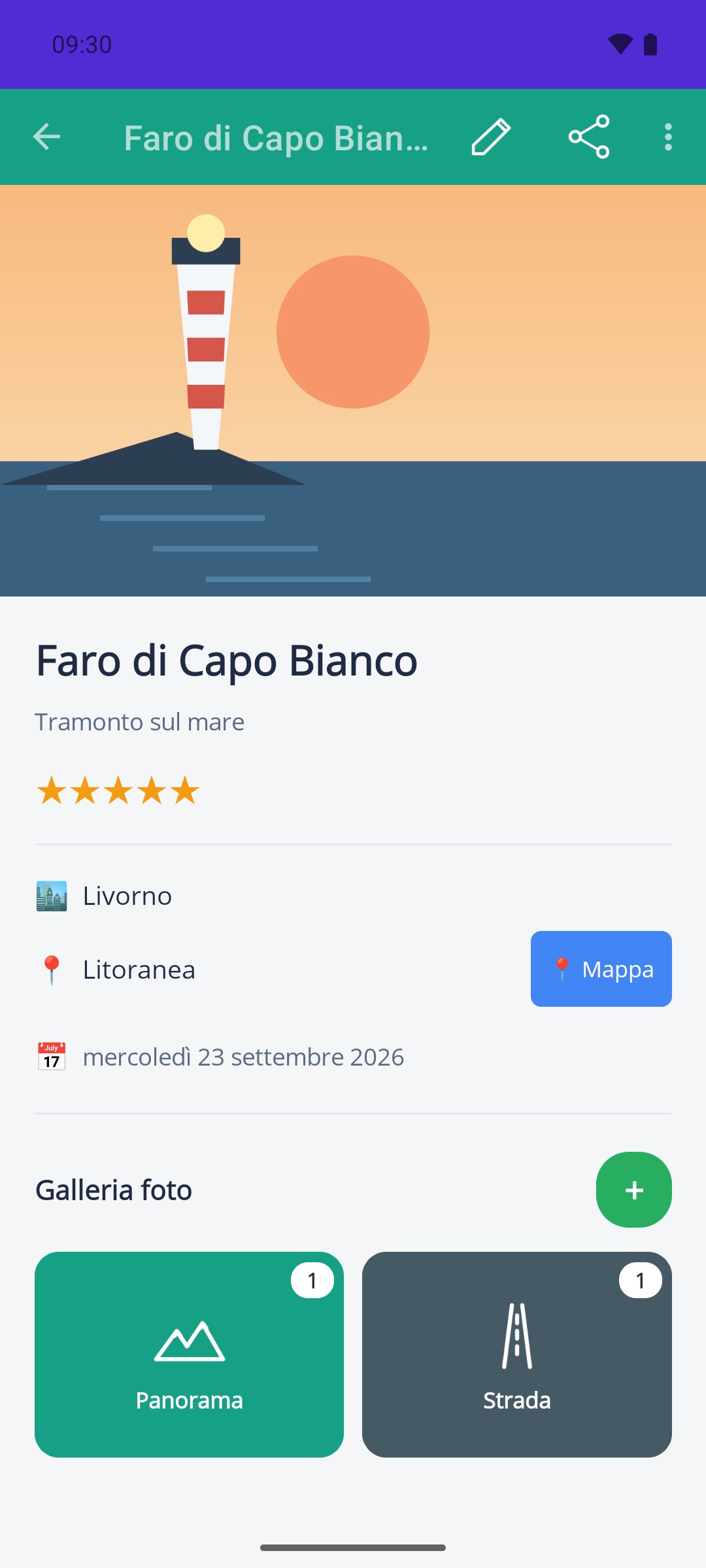 Remember — scheda di un luogo